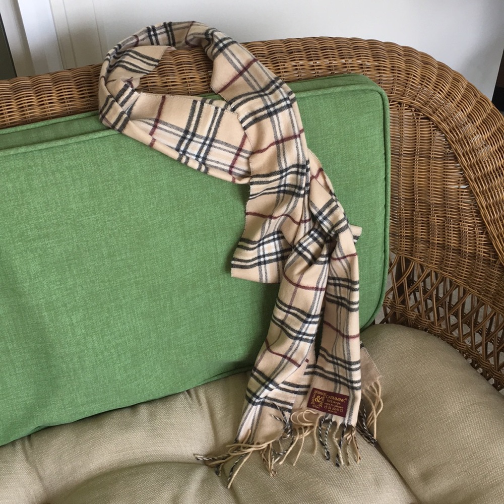 Cash mink scarf